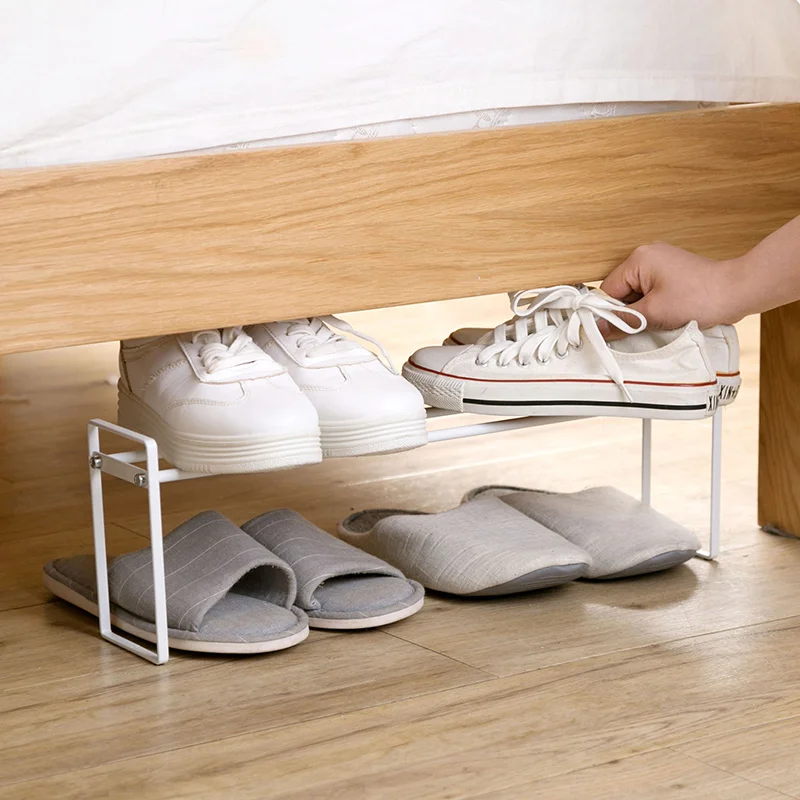

Creative bedroom space-saving shoes storage rack bathroom floor art rack drain slippers rack LB1242