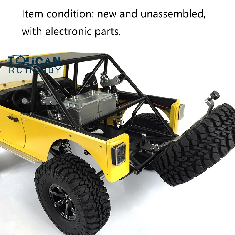 1/8 Capo окрашенная модель JKMAX Crawler Металлическое шасси с радио ESC сервопривод THZH0170 KIT