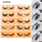 Ресницы Visofree 6D норковые ресницы Пушистые Мягкие Накладные ресницы без жестокости 3D норковые ресницы макияж Искусственные ресницы
