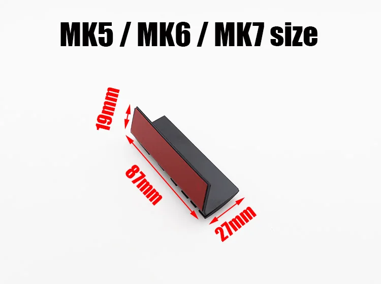 Эмблема переднего гриля для автомобиля ABS MK5 MK6 MK7 MK7.5 1 шт. | Автомобили и мотоциклы