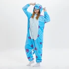 Женская пижама-комбинезон Kigurumis Sullivan, мягкая Фланелевая Пижама-комбинезон в виде животного, домашняя одежда для взрослых с забавным рисунком крупного рогатого скота