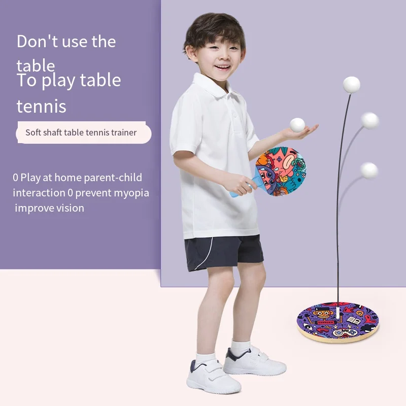 

Table Tennis Trainer Children’s Hand-eye Coordination Improves Concentration Sports Interactive Toy Montessori Toy Learning Toys