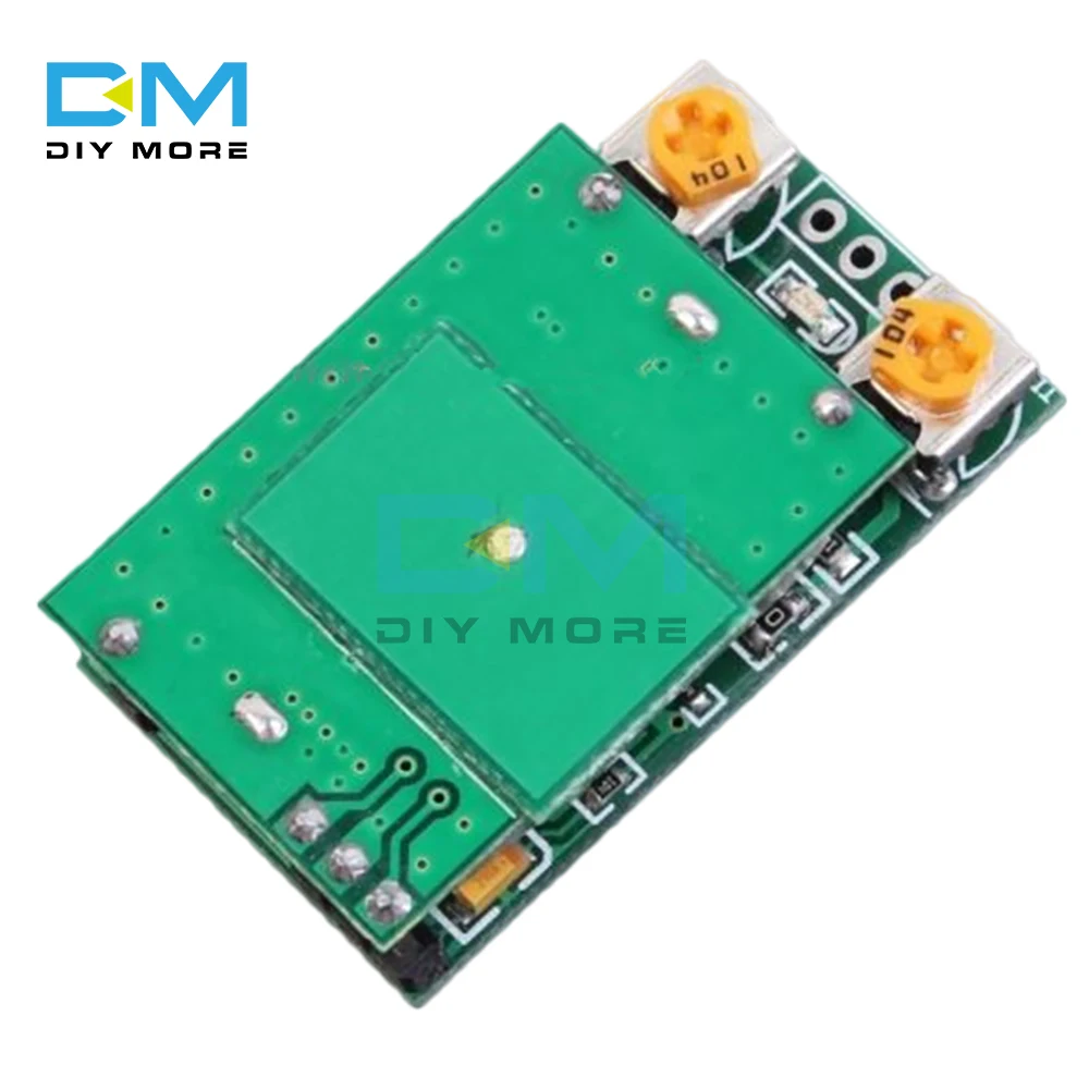 HFS-DC06 5.8GHz Microwave Radar Sensor Module DC 5V 39*22*11mm 5.8GHz ISM Waveband Board 12m 360 Degree High level Signal 30mAh