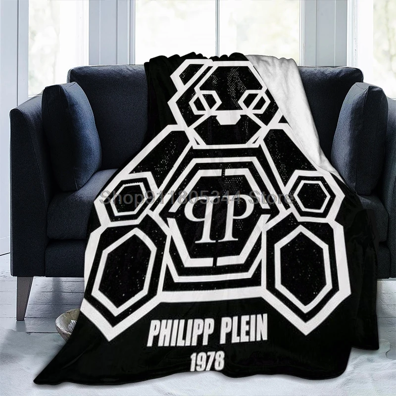 

1-Pleines German luxury Philippes Throw Blanket Fuzzy Warm Throws for Winter Bedding 3D Printing Soft Micro Fleece Blanket