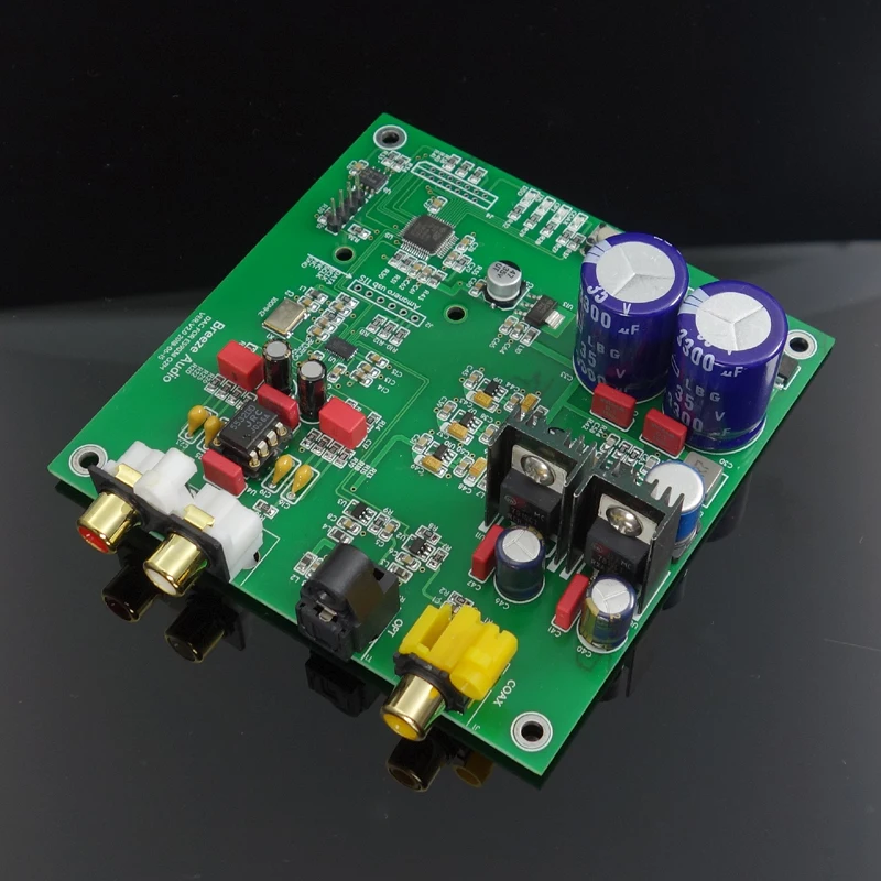 

ES9038 Q2M I2S DSD Fiber Coaxial Input Decoder Board DAC High with Finished Board