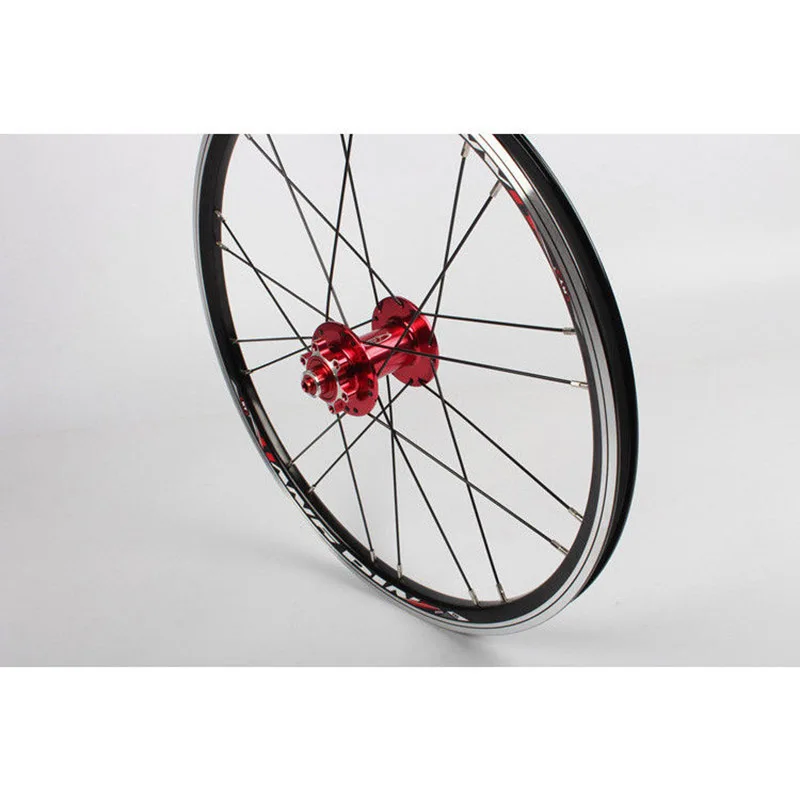 20 &quotСкладные велосипедные колеса передние и задние набор 100 мм 135 V &amp Disc brake 451/406 7