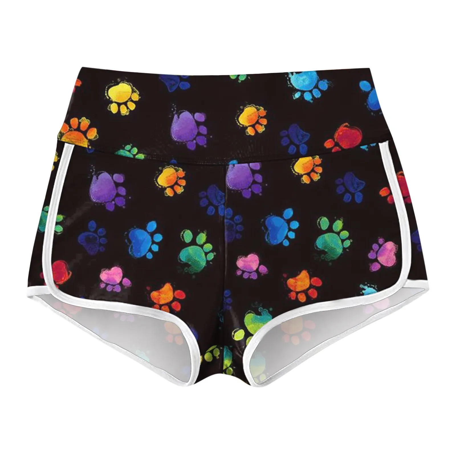 

Summer women's leggingsWomen Printing High Waist Stretch Strethcy Leggings Sport Yoga Short Pants leggings high waist#G