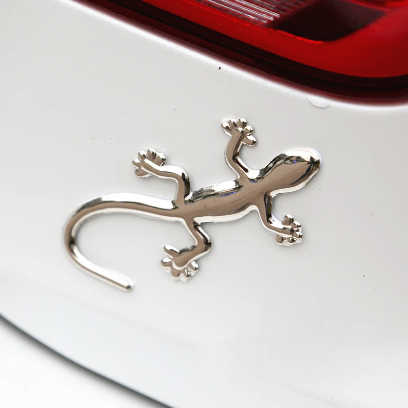 3d Автомобильная наклейка 3D металлический Gecko автомобильный декор автомобильная