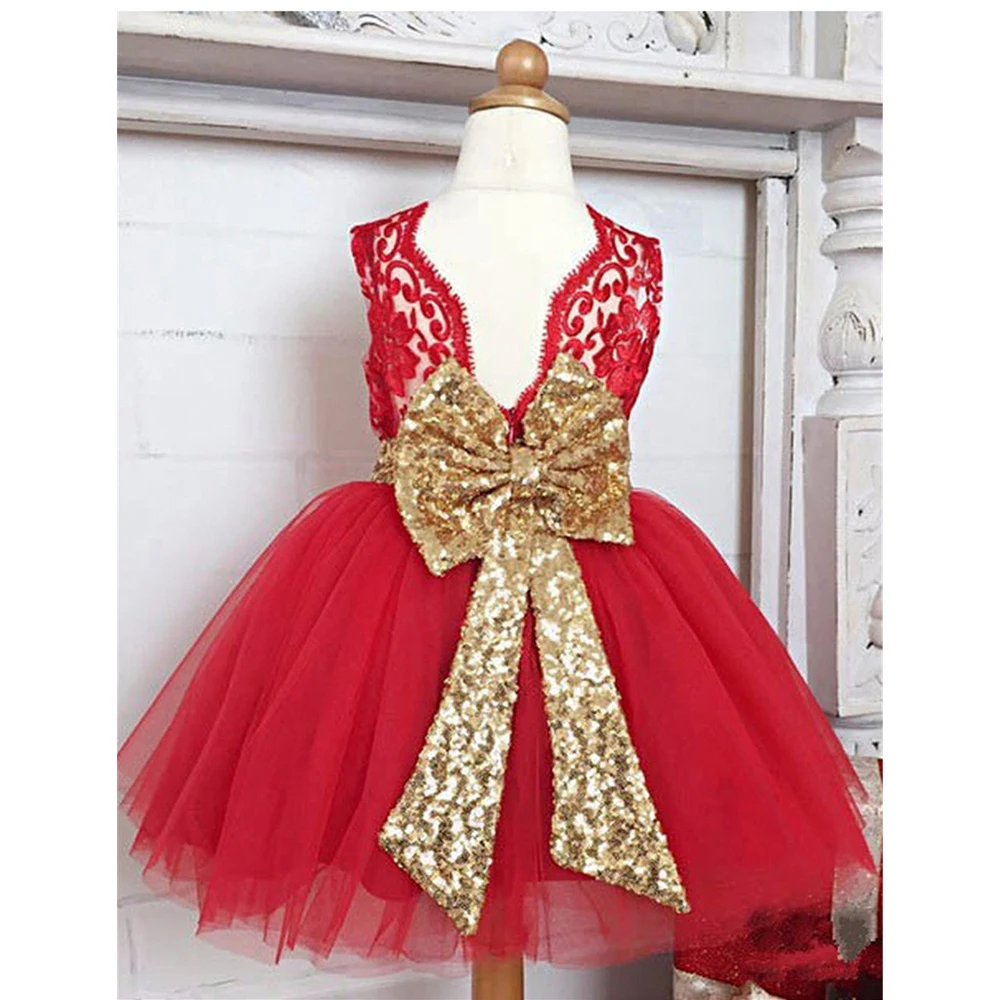 Летнее платье для маленьких девочек на крестины детское кружевное принцессы с