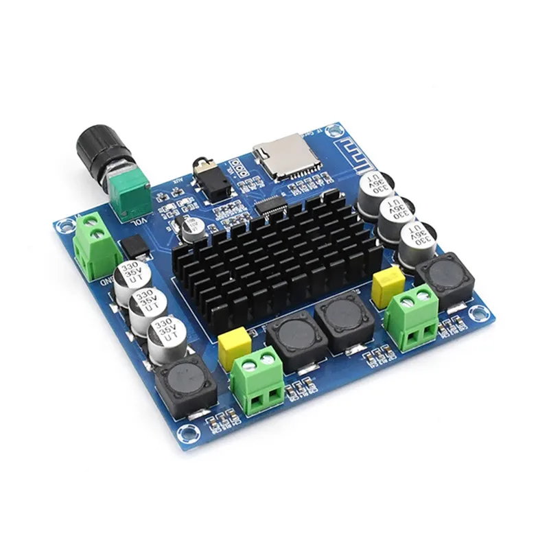 Оптовая продажа искусственный Bluetooth 5 0 TDA7498 плата цифрового усилителя 2x100 Вт