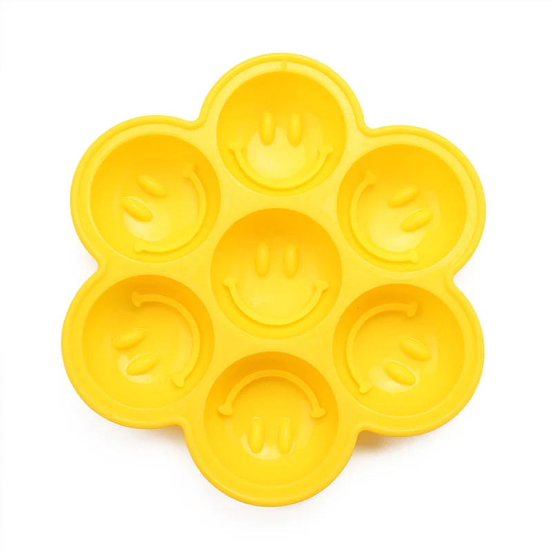 Силиконовые формы в виде улыбающихся рожиц для помадки шоколада декорирования