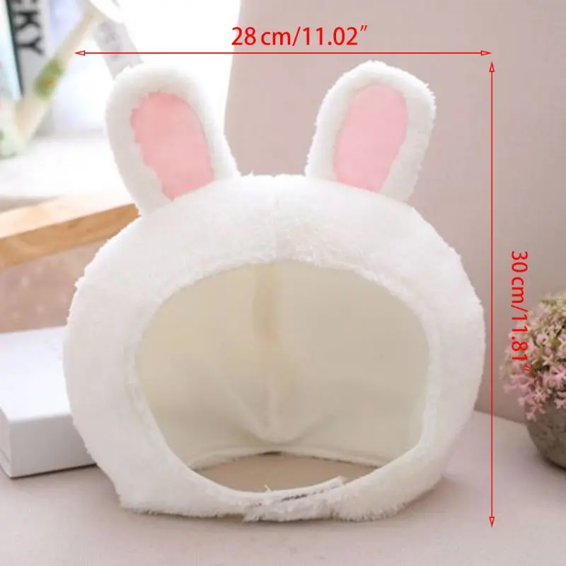 

Women Girls Cute Rabbit Frog Animal Earflap Hat Winter Warm Plush Beanie Cap Mask Cosplay Costume Party Supplies Photo Props