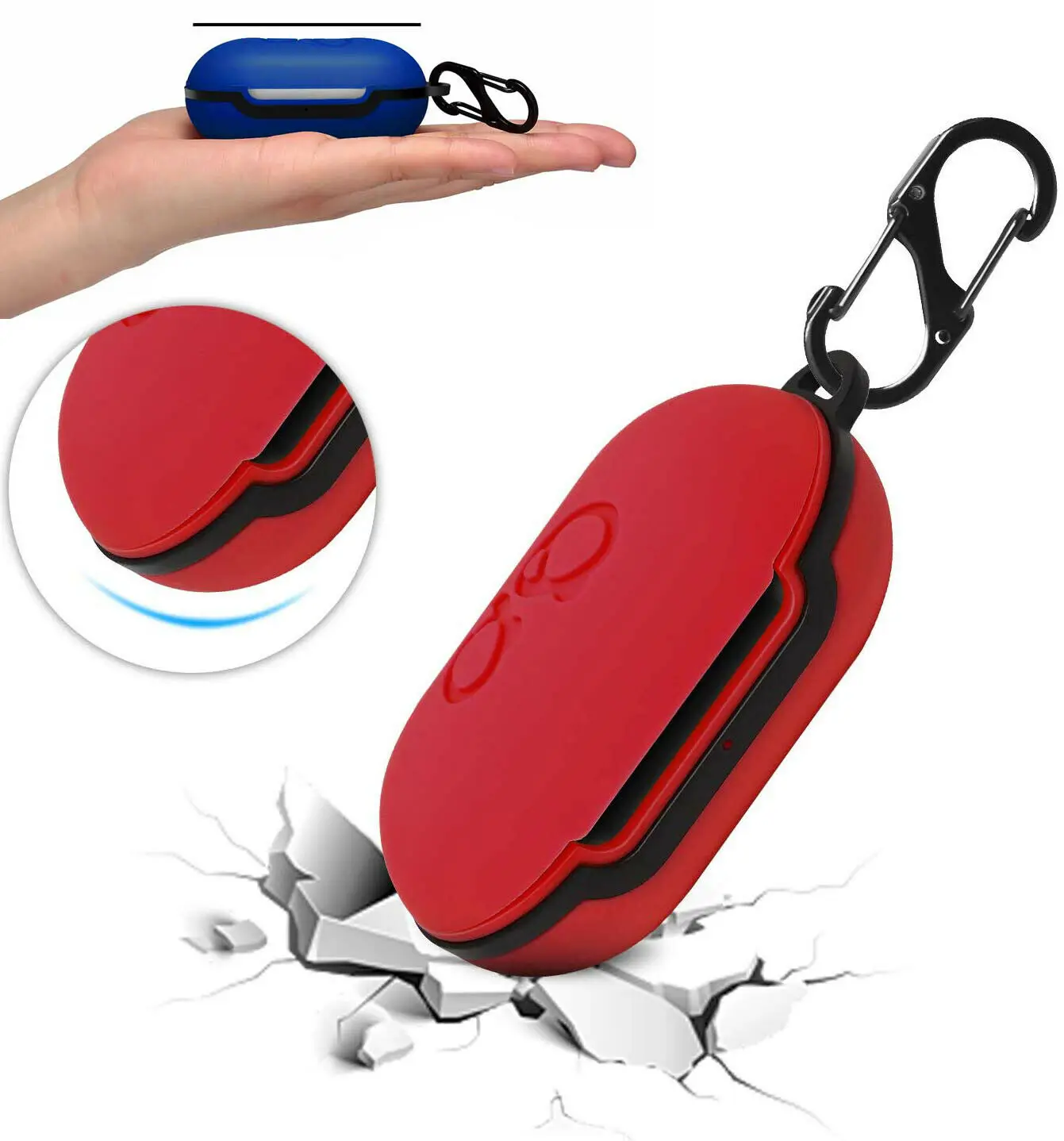 

For Samsung Galaxy Buds / Buds+ 2020 Earphone Silicone Case Charging Cover Pouch