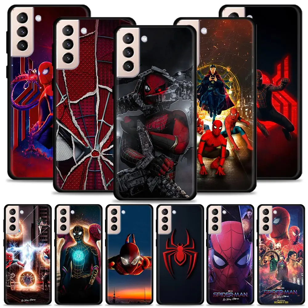 

Marvel SpiderMan 3 No Way Home Shell For Samsung Galaxy S21 S20 Ultra S10 Plus Lite S21 S20 FE 5G S10e S9 S8 S7 Edge Cover Case