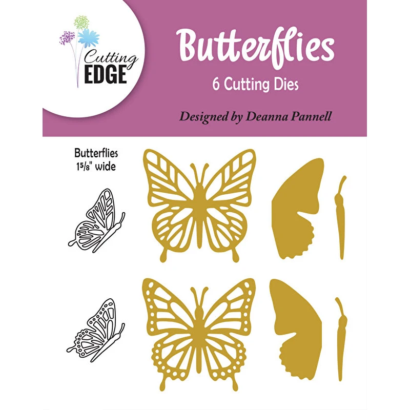 

2021 New Arrival DIY Butterflies Metal Cutting Dies Scrapbooking Handmade Tools Stencil Craft Mold Template Decor Model Mould