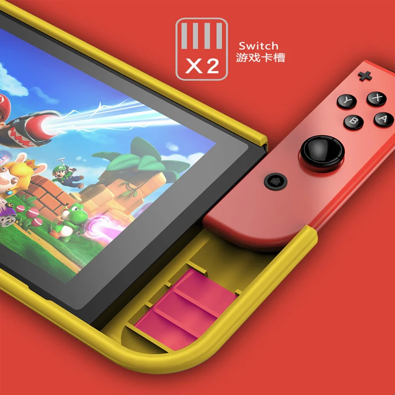 Защитный чехол для Nintendo Switch ТПУ держатель карт дюйма эргономичная ручка