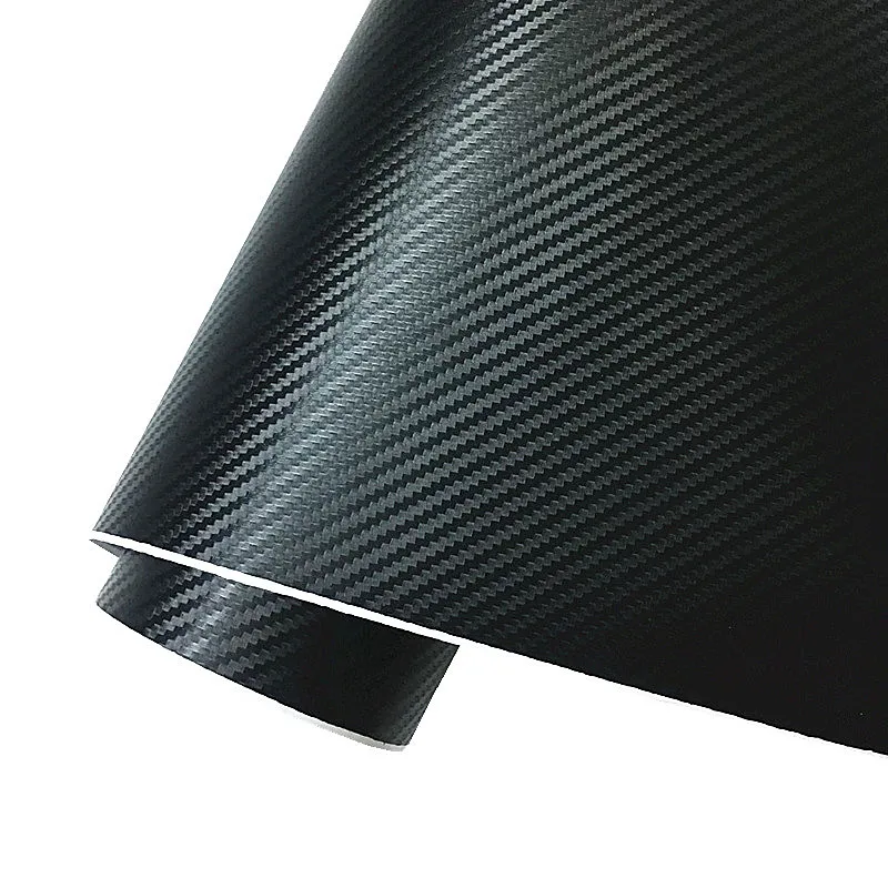 500mmx2000mm 3D Carbon Fiber Vinyl Car Wrap Sheet Roll Film Car stickers and Decals Motorcycle Car Accessories Automobiles