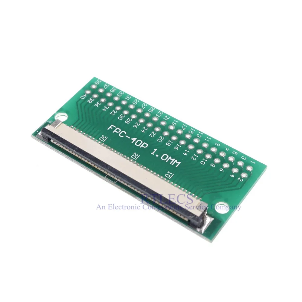 Гибкий плоский кабель FFC/FPC 20 шт. адаптер 40 Pin 1 0 мм до 2 54 двухрядный 2x20 сквозных