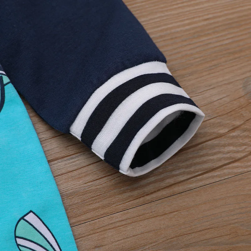 

Baby Infant Rompers Baby Boys Girls Long-Sleeved Rompers Cartoon Infant Jumpsuit Baby Toddler Clothes
