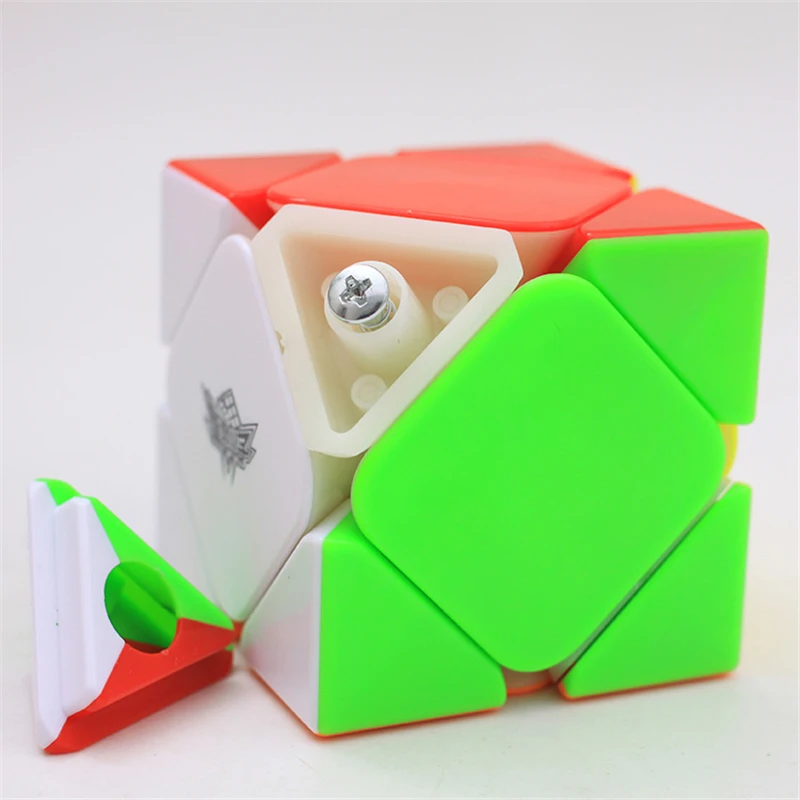 Cyclone Boys Магнитная Skewb куб Stickerless магический головоломка cubo magico конкурс