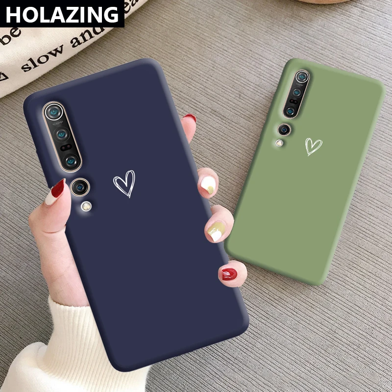 Мягкий силиконовый чехол для Xiaomi Mi 10 Pro Note 9T CC9 CC9E A3 Lite POCO X2 F2 цветной тпу с милым
