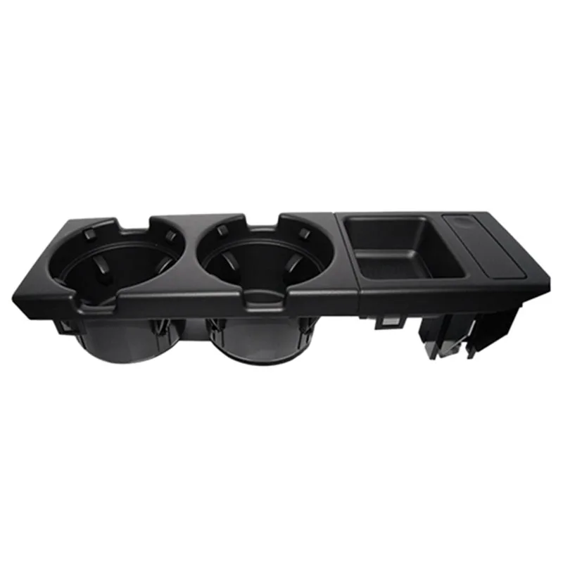 

NEW-Car Center Console Water Cup Holder Beverage Bottle Holder Coin Tray For Bmw 3 Series E46 318I 320I 98-06 51168217953