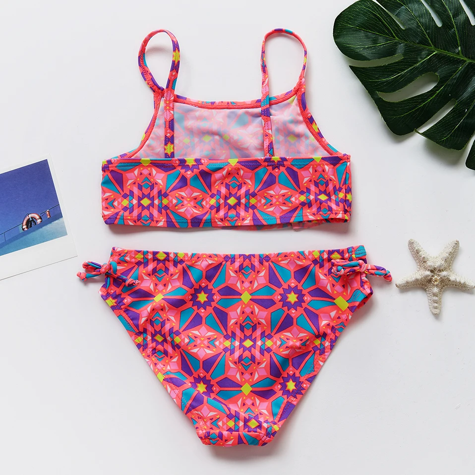 Купальный костюм для девочек-подростков 5-12 лет высококачественный купальный