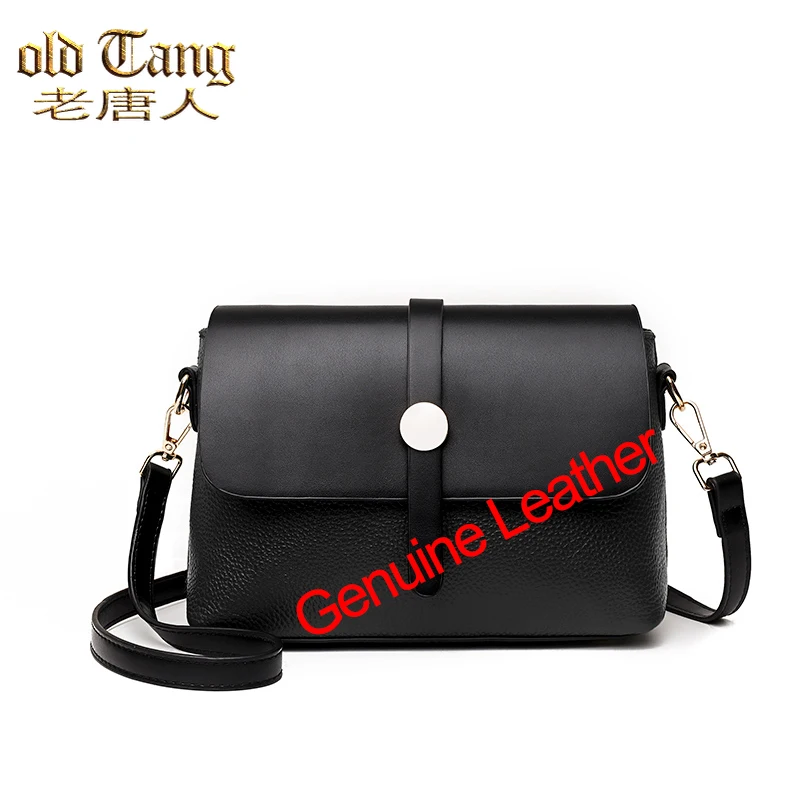 

Women's Handbag High Quality Genuine Leather Cowhide Shoulder Bags for Women 2021 Luxury Brand Designer Female Crossbody Bag