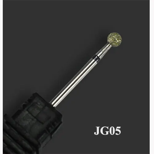 JG05 Корундовое сверло для ногтей, алмазная фреза, сверло для электрической машины, пилочки для маникюра, гель для удаления, аксессуары для ногтей, инструмент JG01-17-1 - Цвет: JG05