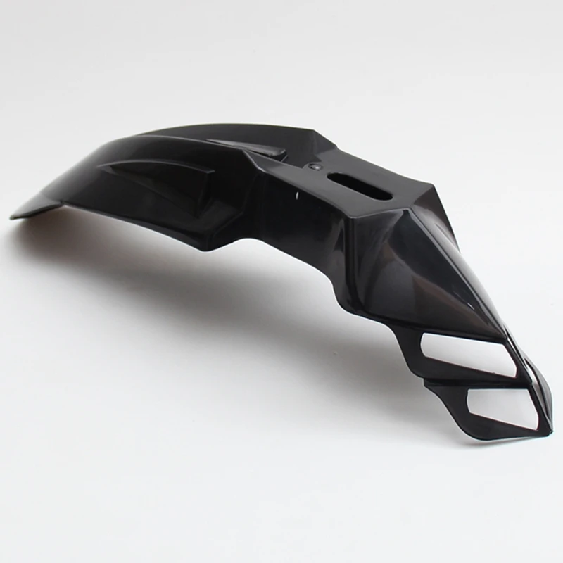Пластиковые универсальные супер мото черные передние крылья для Honda Yamaha Suzuki Drz Kx Yz
