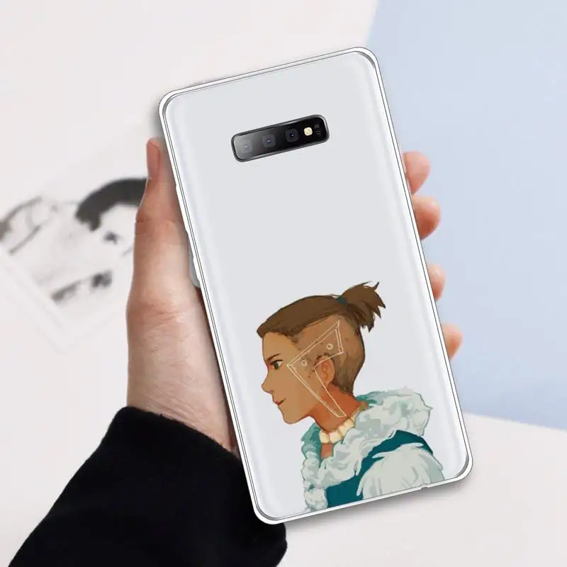 

Avatar The Last Airbender anime Phone Case Transparent For Samsung Galaxy A 71 21s S note 8 9 10 plus 20 ultra