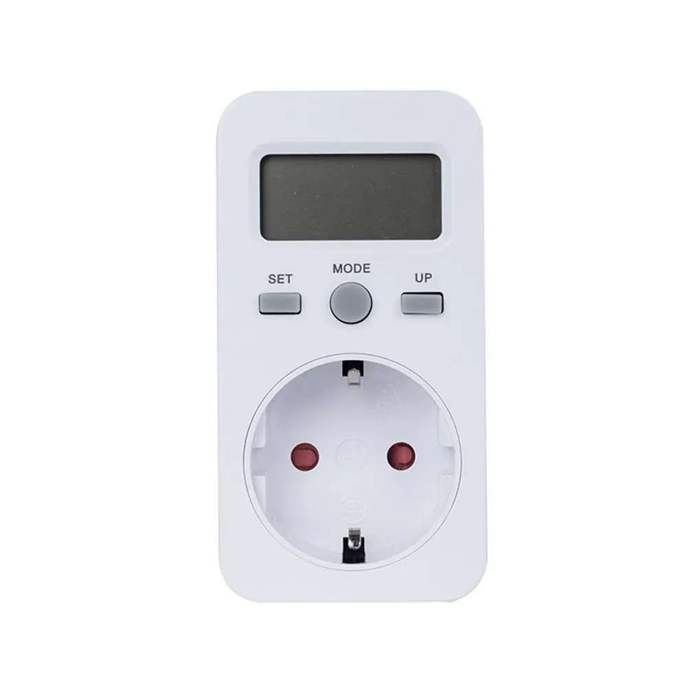 KWE-PMB03 Plug Socket Digital Voltage Wattmeter Power Consumption Watt Energy Meter AC Electricity Analyzer Monitor | Инструменты