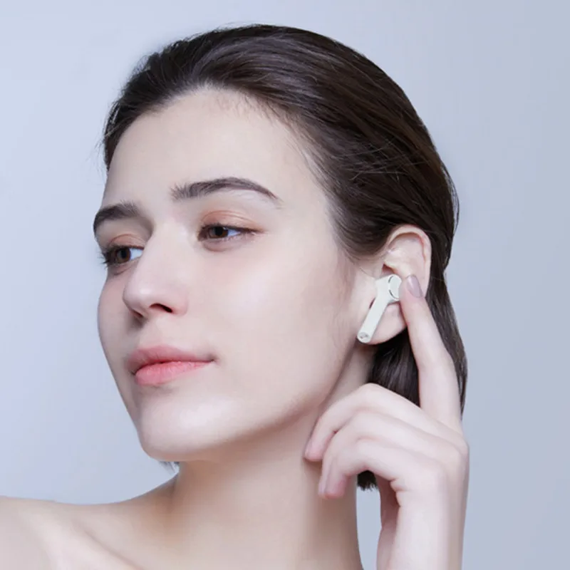 Оригинальный Xiao mi Air TWS настоящие беспроводные Bluetooth наушники AAC звук AI управление