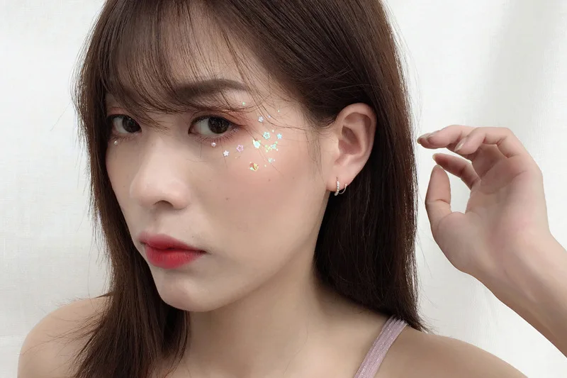 

925 Sterling Silver Crystal Stud Earrings For Women Wedding Gift Female pendientes aretes de mujer