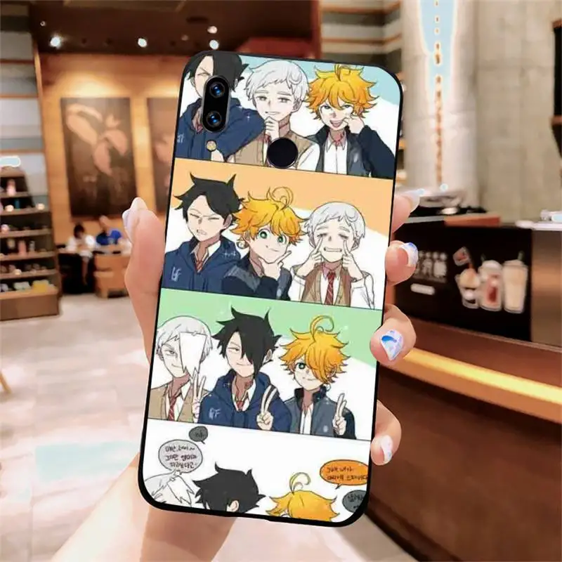 

Anime The Promise NeverLand Phone Case For Xiaomi Redmi note 7 8 9 t max3 s 10 pro lite funda cover coque shell