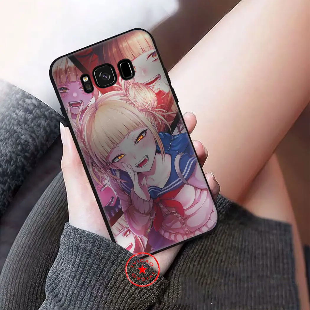 Anime Girl Toga waifu Himiko Silicone Soft Phone Case for Samsung Galaxy S10 S9 S8 Plus S6 S7 Edge S10e TPU Cover |