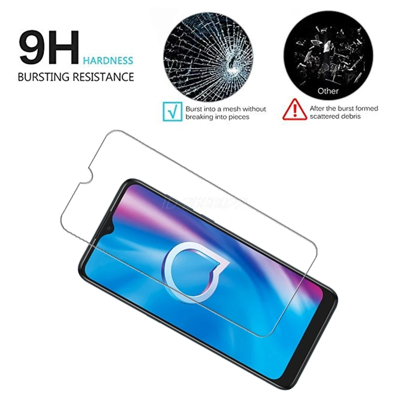 9D Tempered Glass For Alcatel 1A 1V 1B 1S 3L 2020 Screen Protector  Mobile Phone Film For Alcatel 1S 2020 6.22