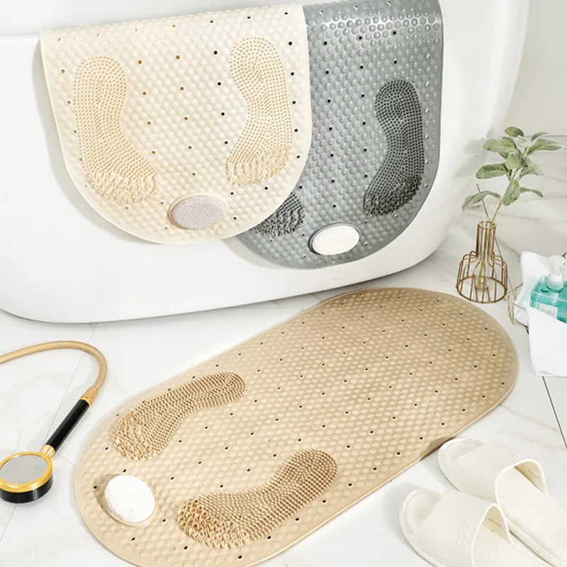 

Non-Slip Bathroom Bath Mat Carpets In Toilet Wash Basin Bathtub Side Floor Rugs Shower Room Doormat Pad