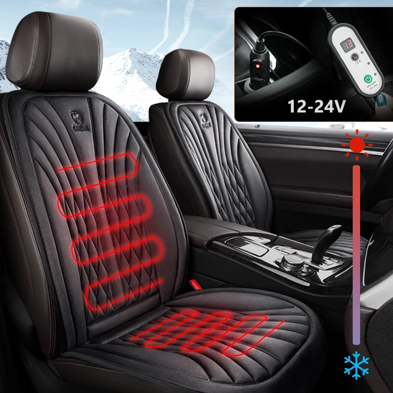 с подогревом сиденья автомобиля 12/24V Универсальный нагревательная подушка
