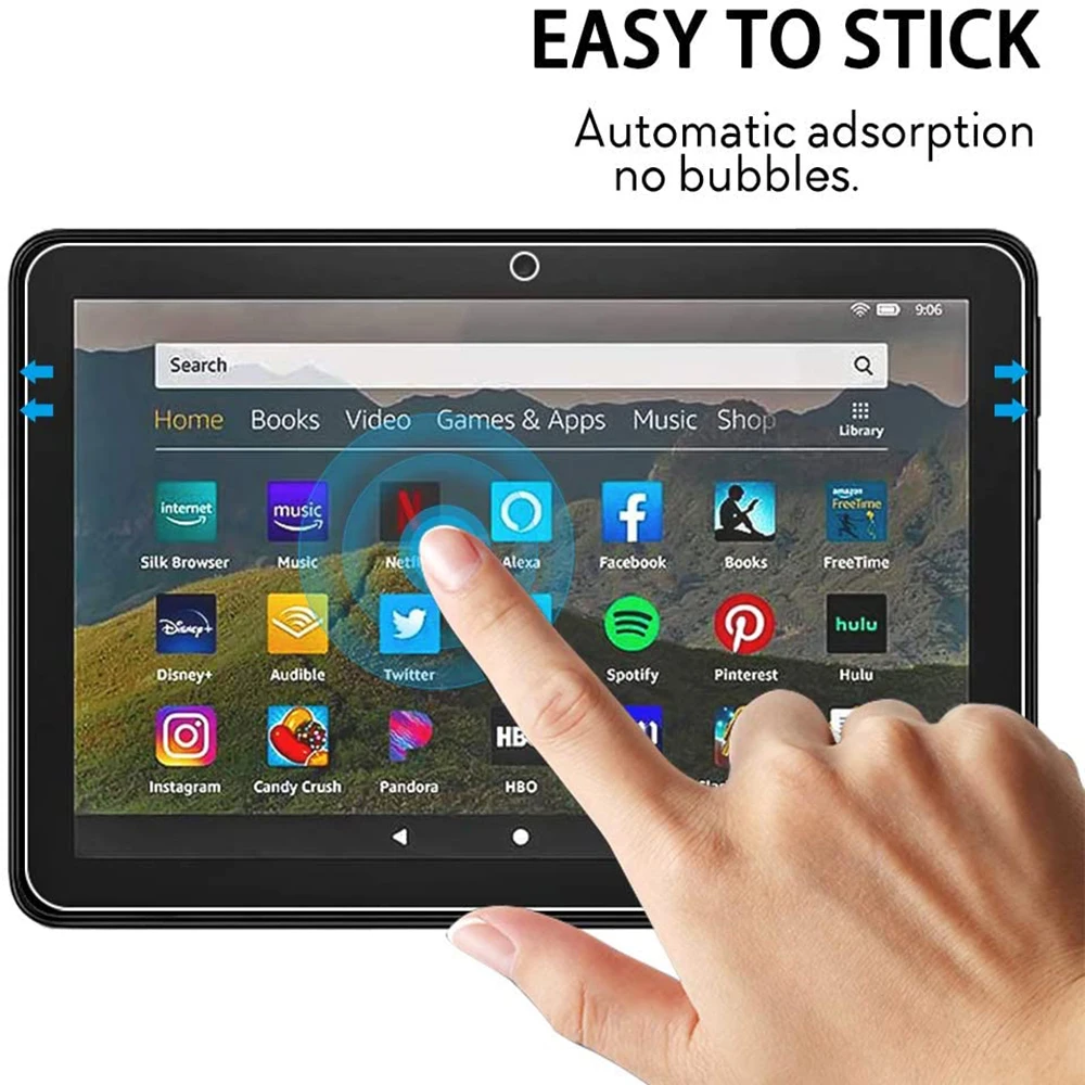 Для планшета Amazon Fire HD 8 10-го поколения 2020 Защитная пленка для экрана из