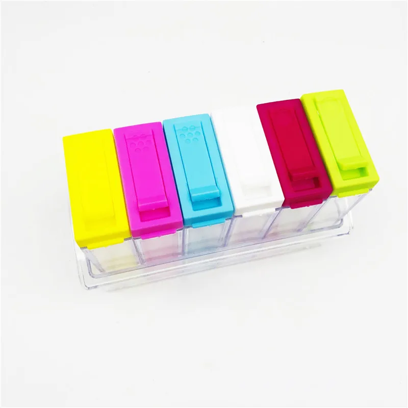 Креативные товары для дома кухни набор коробок приправ прозрачная приправа