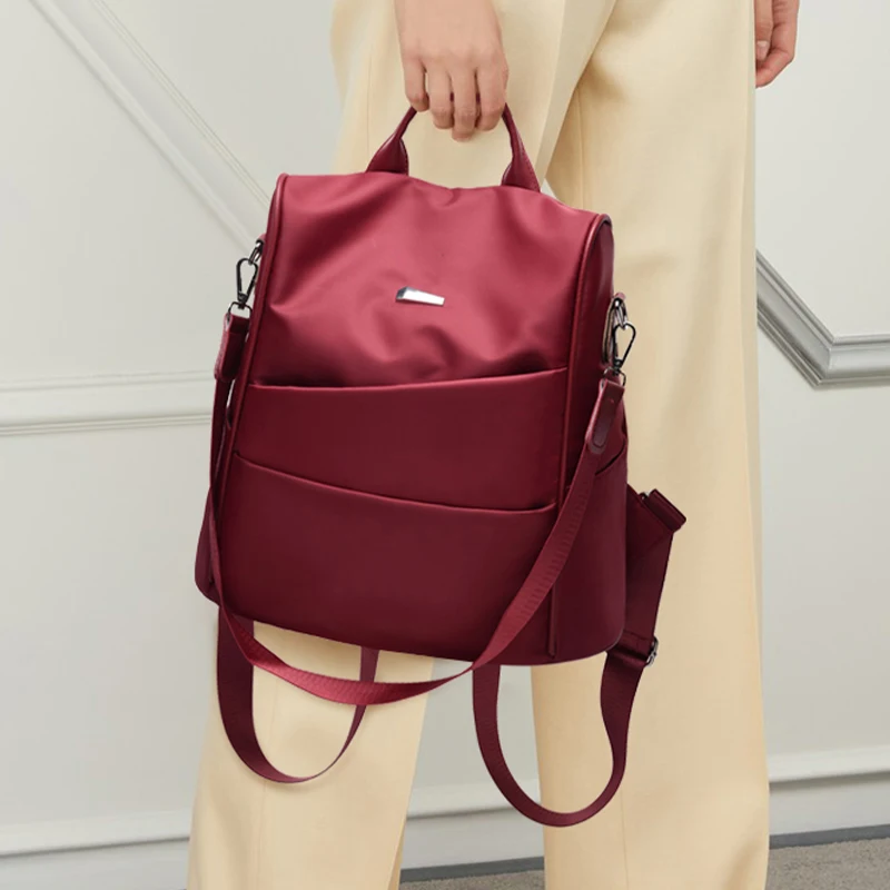 Однотонная сумка для книг в стиле преппи женщин элегантная многофункциональная