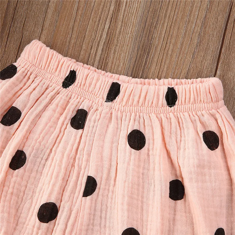 Милый Детский мягкий хлопковый для младенцев льняные шаровары шорты девочек и