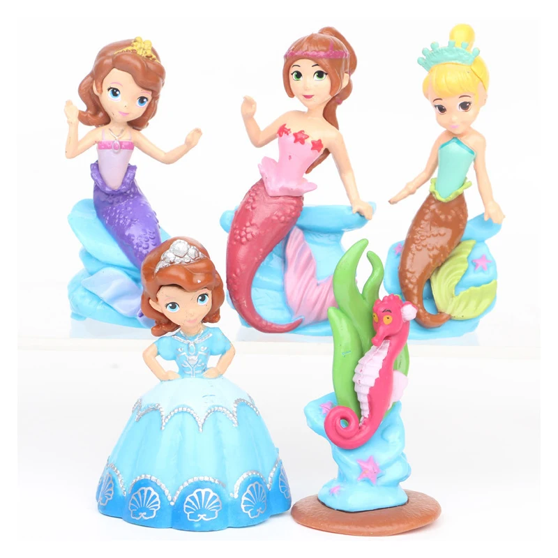 10 шт. фигурки героев мультфильма София первая Принцесса София|Игровые и