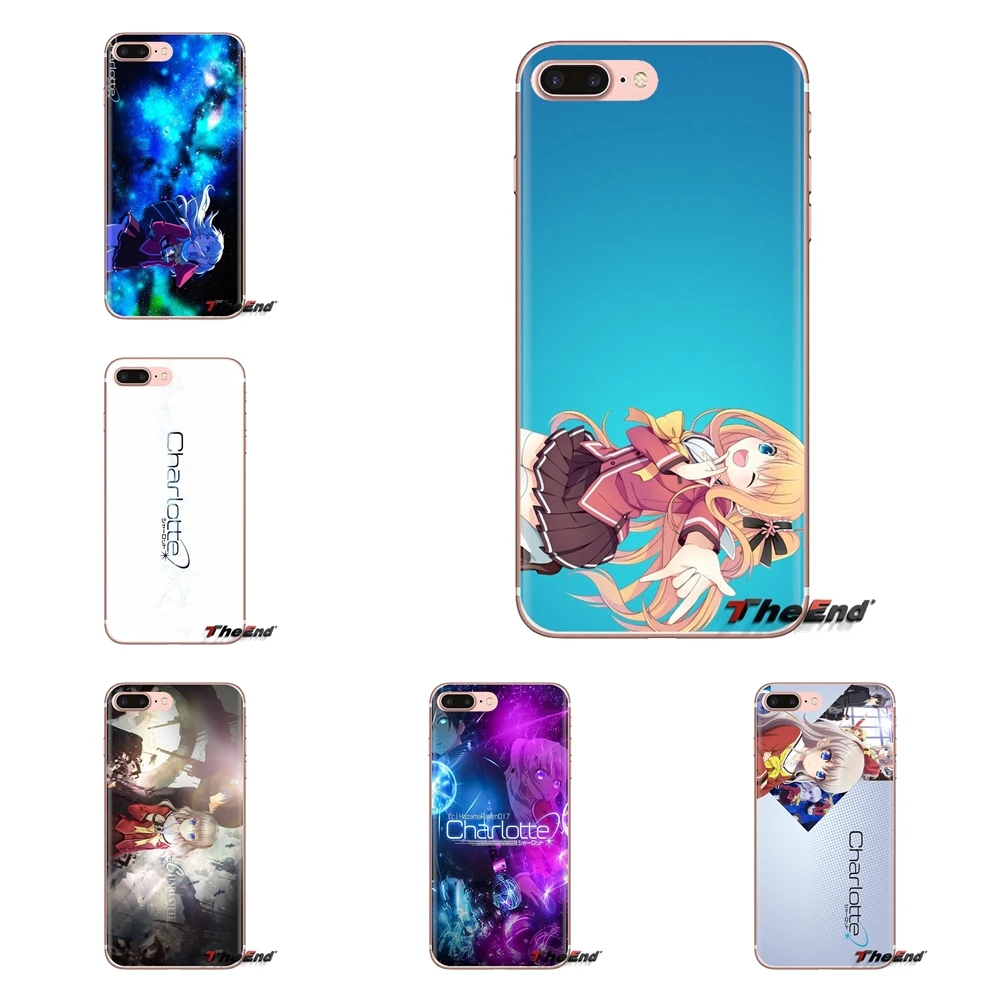 Для Huawei Nova 2 3 2i 3i Y6 Y7 Y9 Prime Pro GR3 GR5 2017 2018 2019 Y5II Y6II Мягкая обложка Шарлотта аниме НАО