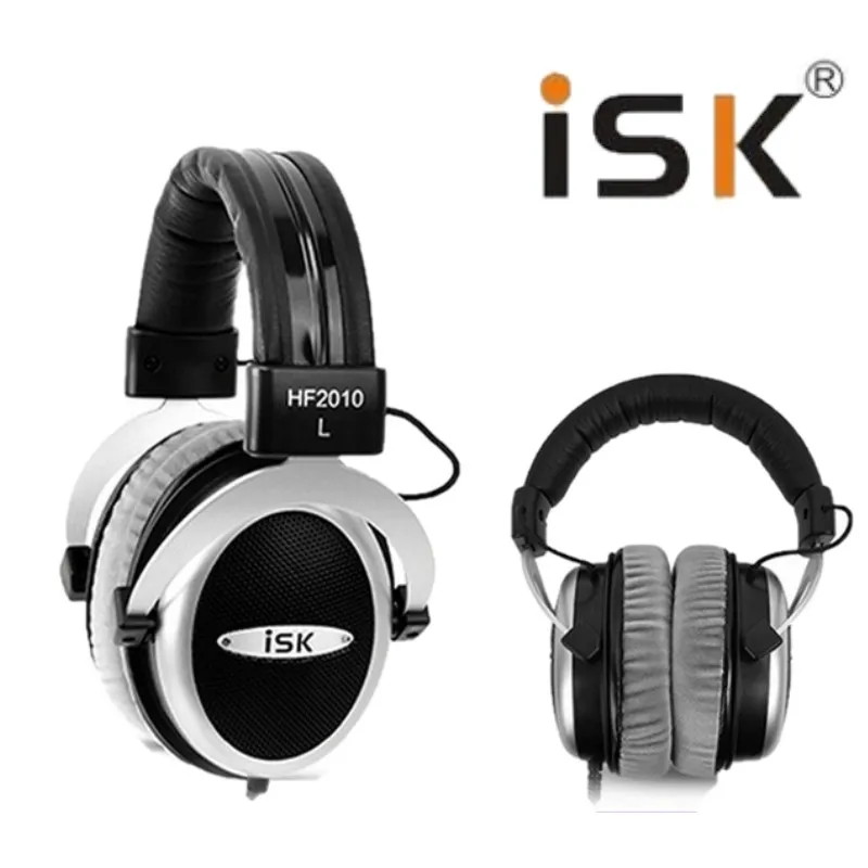 ISK HF2010 Полуоткрытые мониторные наушники HiFi стерео студийная запись Аудио