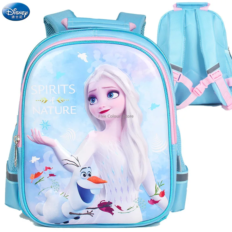 

Genuine Disney Kindergarten Schoolbag Female Elementary School Shoulder Shoulder Hand Fashion Lightweight Children's Backpack