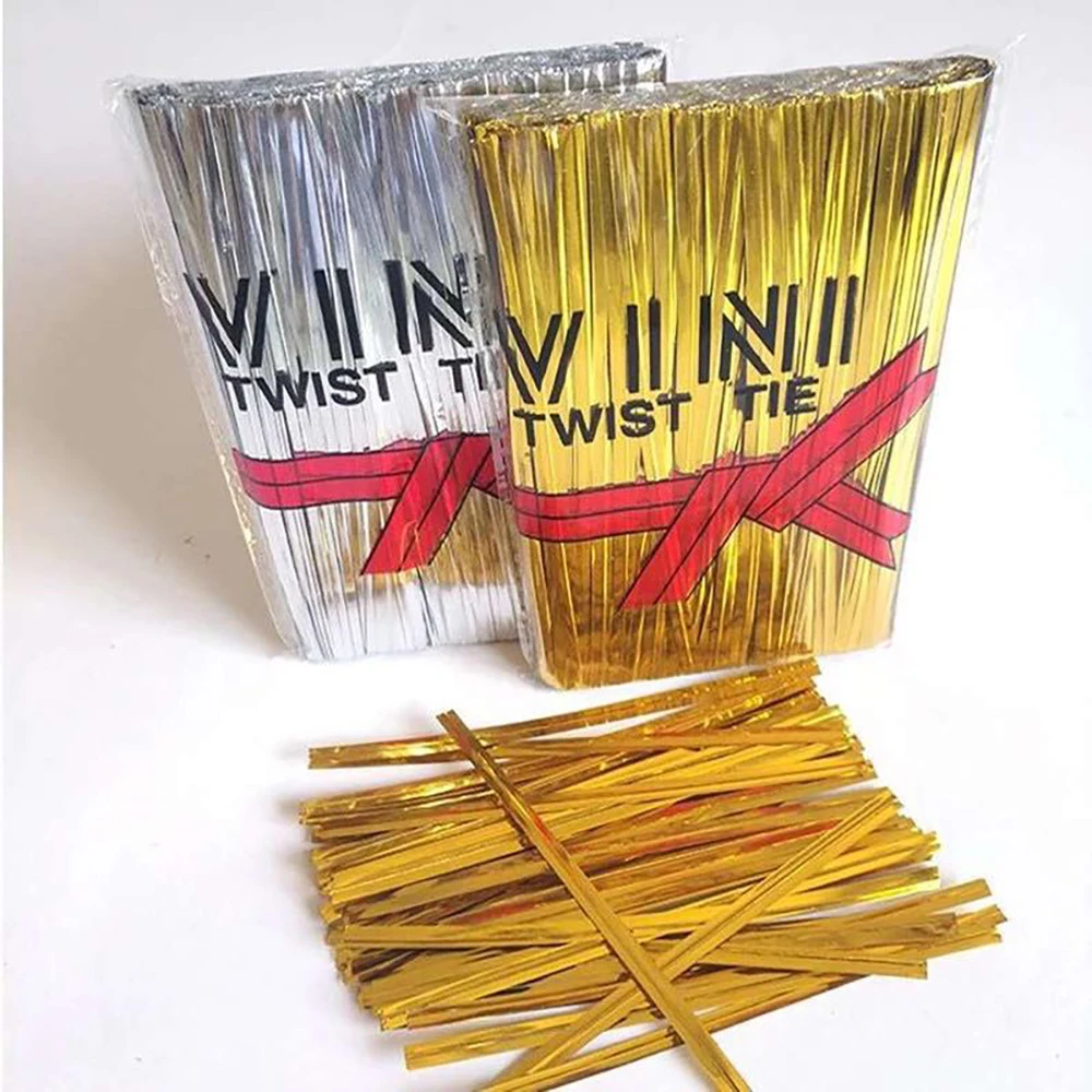 

TWIST TIE DIY Decoration Packing Accessories Wrapping Ornaments Candy Package