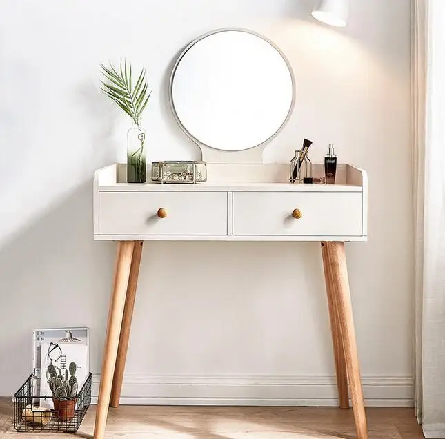 

Bedroom dressing table, desk, storage cabinet, one single storage dressing table