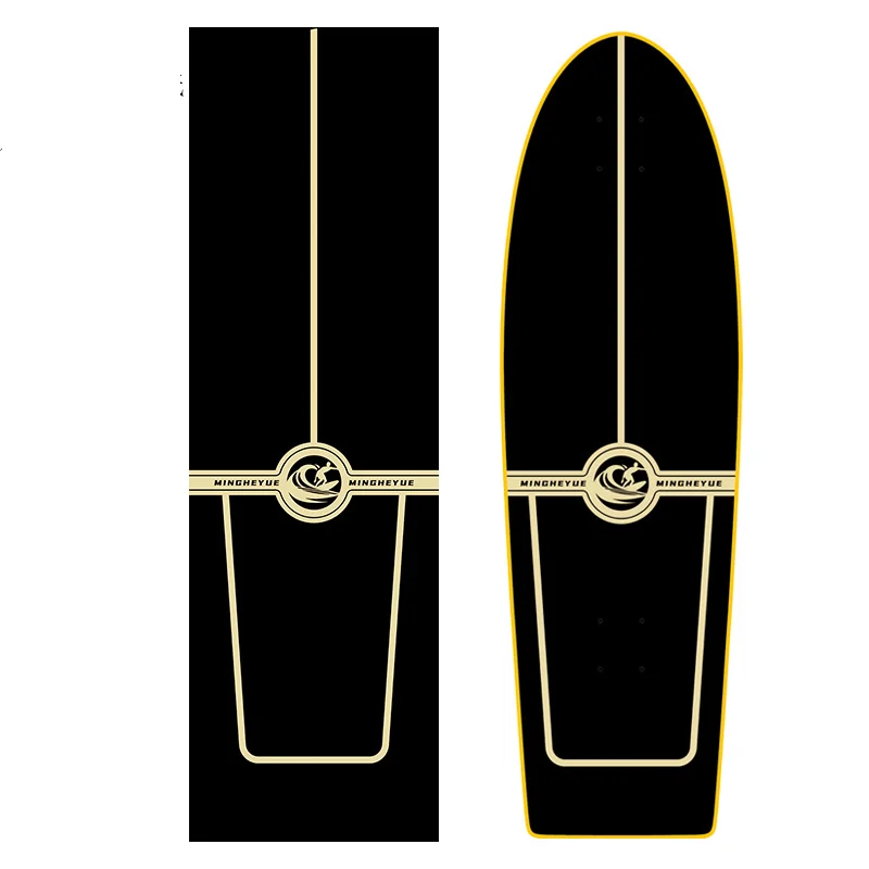

880x270 MM Emery Waterproof Skateboard Sand Paper Skateboard Grip Tape Self Adhesive Longboard Tape Skid Deck Sticker Accessorie